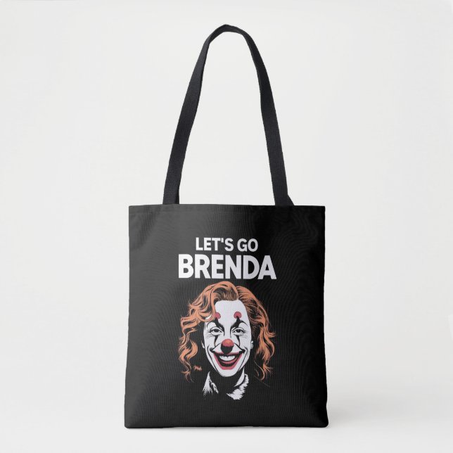 Bolsa Tote Kamala Clown Vamos Go Brenda (Frente)