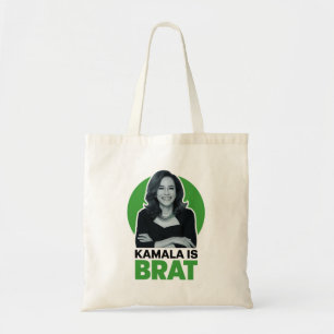 Bolsa Tote Kamala é Brat Funny Sarcastic