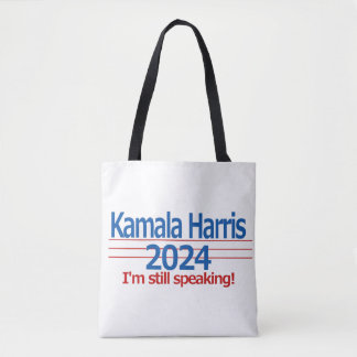 Bolsa Tote Kamala Harris 2024 Ainda estou falando!