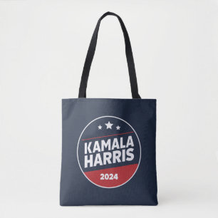 Bolsa Tote Kamala Harris 2024 Para Presidente Retro Eleição