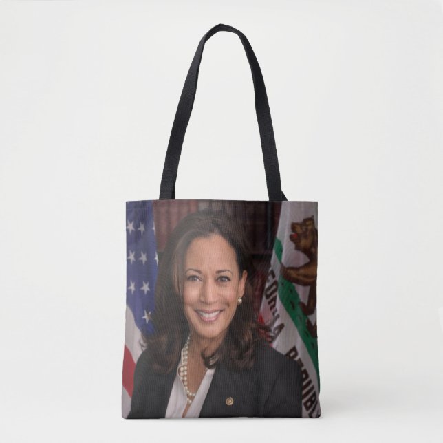Bolsa Tote Kamala Harris Candidato ao Presidente EUA 2024 (Frente)