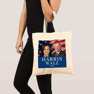 Bolsa Tote Kamala Harris E Tim Walz 2024