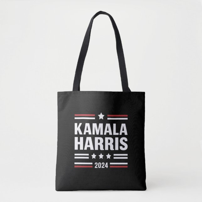 Bolsa Tote Kamala Harris para as Pessoas de 2024 Presidente (Frente)