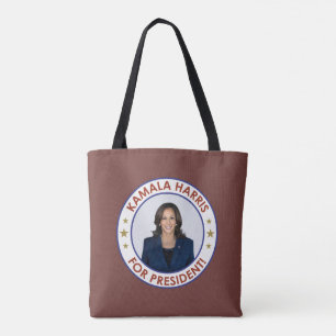 BOLSA TOTE KAMALA HARRIS PARA O PRESIDENTE!