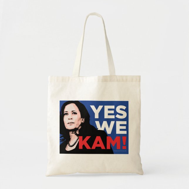 Bolsa Tote Kamala Harris para o próximo POC MVP! (Frente)