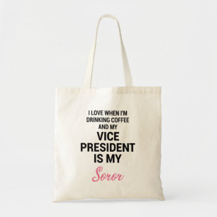 Bolsa Tote Kamala Harris VP AKA Alpha Kappa Alpha