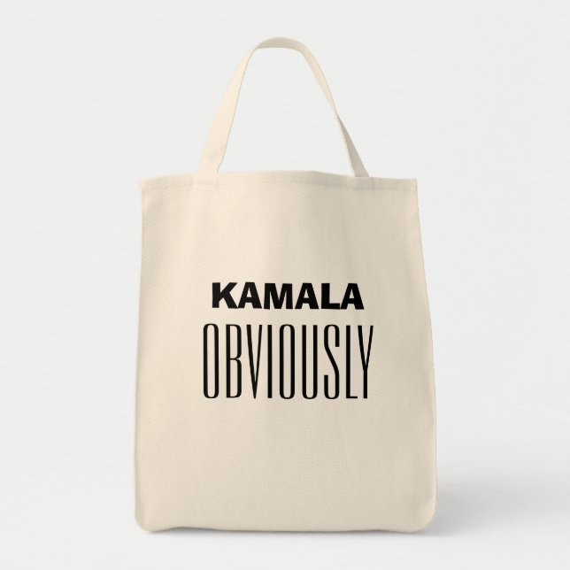 Bolsa Tote Kamala... OBVIAMENTE (Frente)