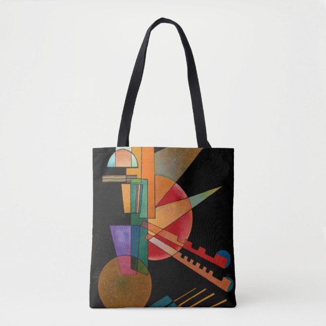 Bolsa Tote Kandinsky - Abstrato Interpretação (Frente)