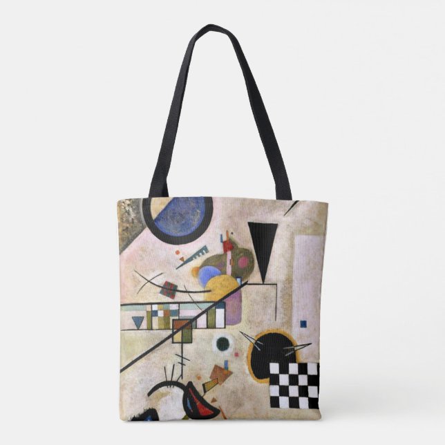 Bolsa Tote Kandinsky - Acordos Opõem-se (Verso)