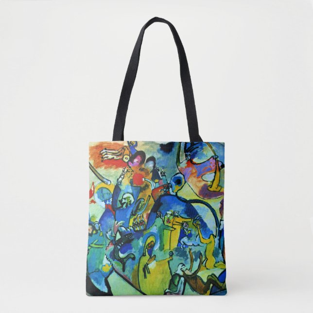 Bolsa Tote Kandinsky - Dia de Todos os Santos II, (Frente)