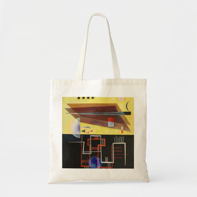 Bolsa Tote Kandinsky Inner Alliance Abstrato Trabalho de arte (Frente)