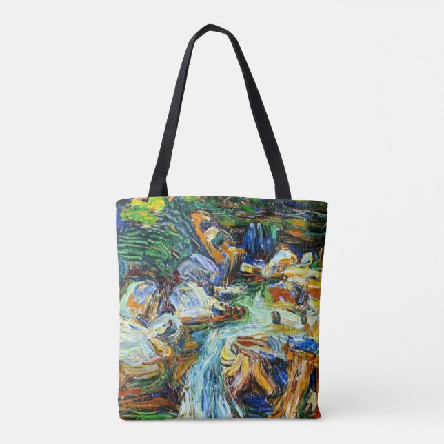 Bolsa Tote Kandinsky - Kochel - Waterfall II (Verso)
