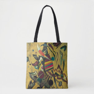 Bolsa Tote Kandinsky Modern Absract Expressionista Trabalho d
