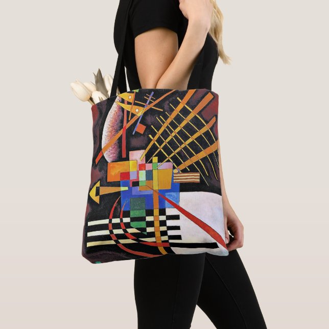 Bolsa Tote Kandinsky - Superior e Esquerda, (Close Up)