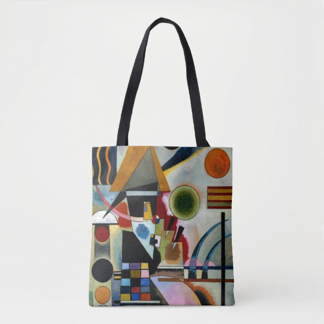 Bolsa Tote Kandinsky - Tocar, pintura popular (Frente)