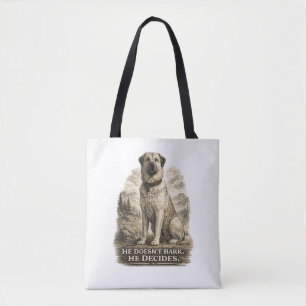 Bolsa Tote Kangal – Ele Não Late, Ele Decide