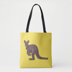 Bolsa Tote Kangaroo Mosaico