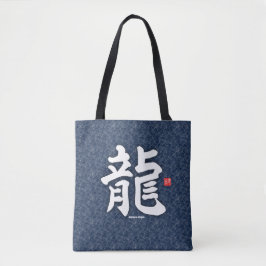Bolsa Tote Kanji - Dragão japonês -