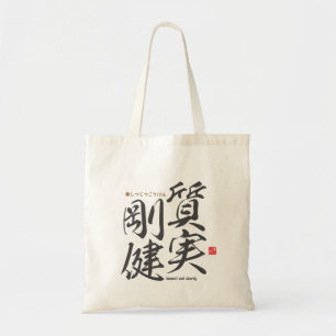 Bolsa Tote Kanji - honesto e resistente -