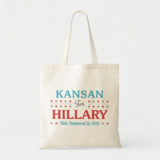 Bolsa Tote Kansan para Hillary