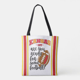 Bolsa Tote Kansas City Está Pronta Para Um Futebol?