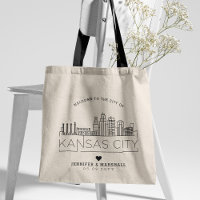 Kansas City Wedding | Saco de Tota Skyline Estiliz