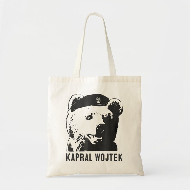 Bolsa Tote Kapral Wojtek Urso Polonês Wojtek (Frente)