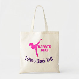 Bolsa Tote Karate Girl Future Black Belt Tote Bag