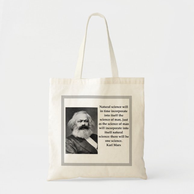 Bolsa Tote Karl Marx (Frente)
