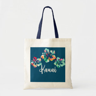 Bolsa Tote Kauai Hawaii Havaii Hawaii Flor Surfer