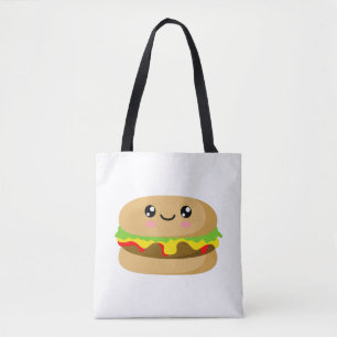 Bolsa Tote Kawaii Burger