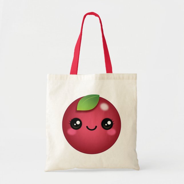 Bolsa Tote Kawaii Cranberry Tote Bag (Frente)