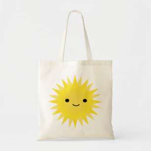 Bolsa Tote Kawaii Gelado Sorrindo Sol
