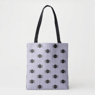 Bolsa Tote Kawaii Halloween Spiders