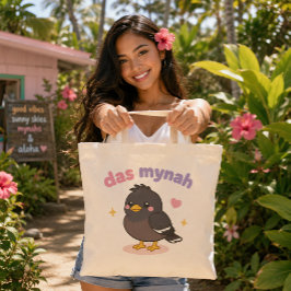 Bolsa Tote Kawaii Havaí - O Mynah