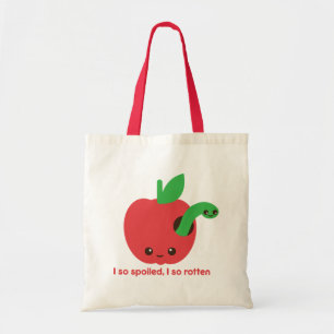 Bolsa Tote Kawaii Rotten Apple