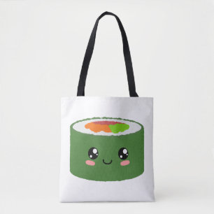 Bolsa Tote Kawaii Sushi