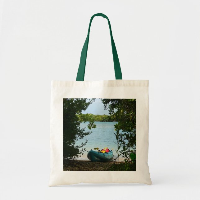 Bolsa Tote Kayaking em Ruas. Thomas Ilhas Virgens dos EUA (Frente)