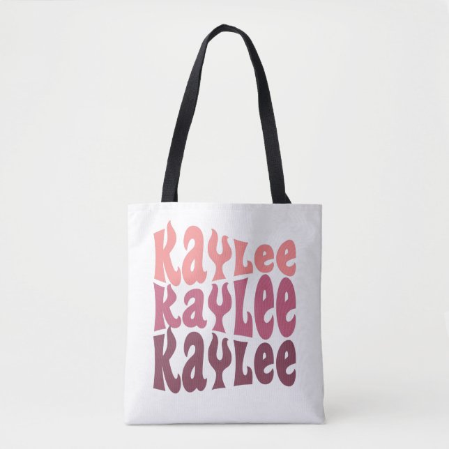 Bolsa Tote Kaylee Name Personalized Gift (Frente)