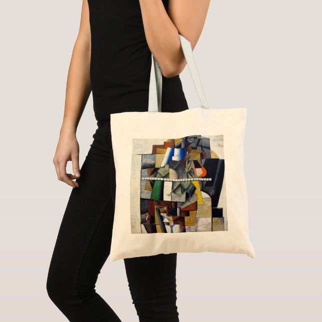 Bolsa Tote Kazimir Malevich Abstrato Art (Frente (produto))