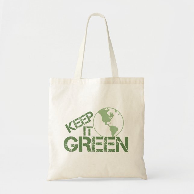 Bolsa Tote keepitgreen (Frente)