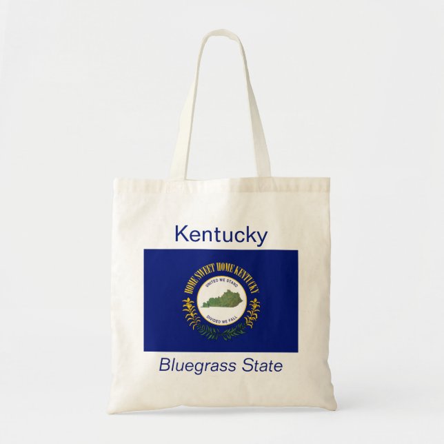 Bolsa Tote Kentucky Flag Bag (Frente)
