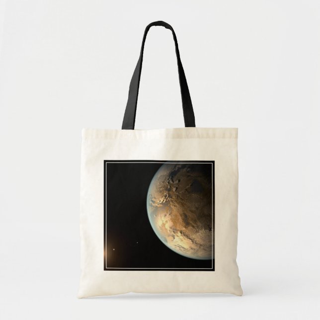 Bolsa Tote Kepler-186f Orbitando Uma Estrela Distante. (Frente)