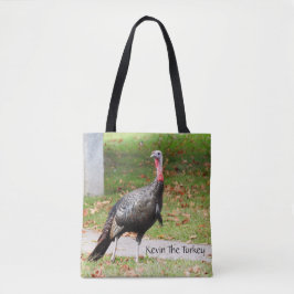 Bolsa Tote Kevin The Turkey - Old Wethersfield , CT (2 lados)