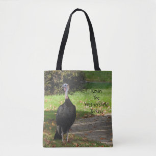 Bolsa Tote Kevin The Turkey - Old Wethersfield , CT (2 lados)