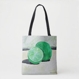 Bolsa Tote "Key Limões" por AlarsenArtist