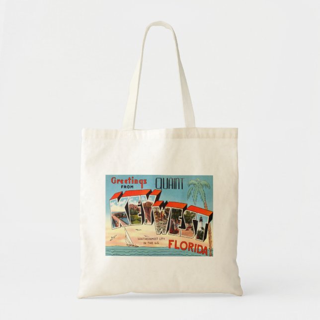 Bolsa Tote Key West Florida Sunshine State Tote Bag (Frente)