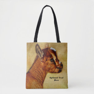 Bolsa Tote Kid de Cabra Dada Nigeriana Personalizada