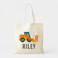 Kids de Construção Personalizados Sacos de Tote