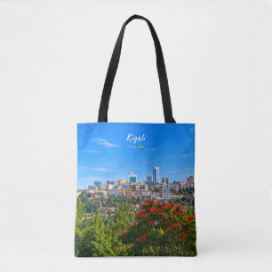 Bolsa Tote Kigali, Ruanda - Paisagem Urbana Moderna